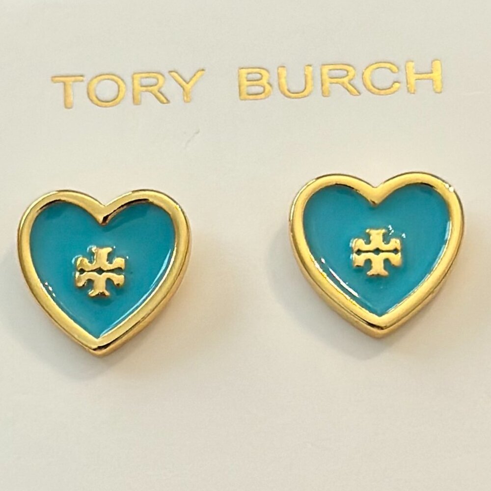 Forget Me Not Enamel Stud Earrings